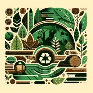 brown and green image